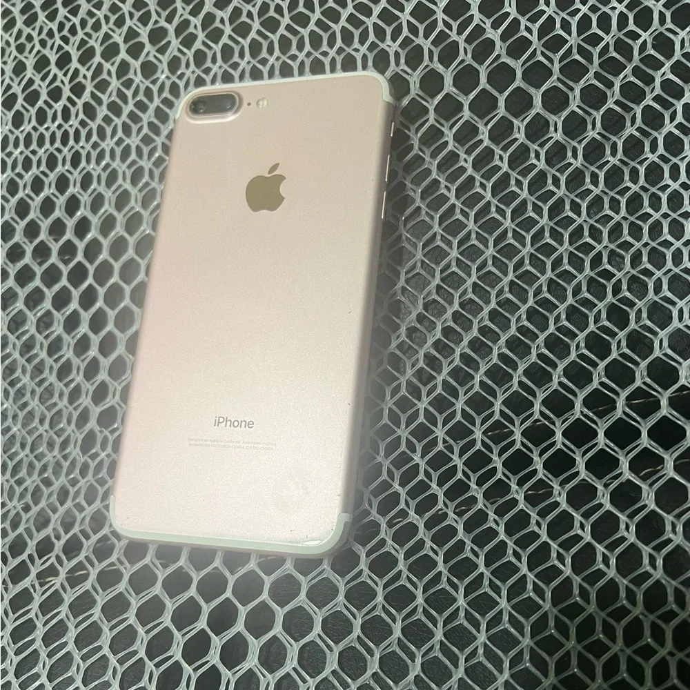 Apple iPhone 7 Rose Gold Back Frame Housing + Battery + rear camera
